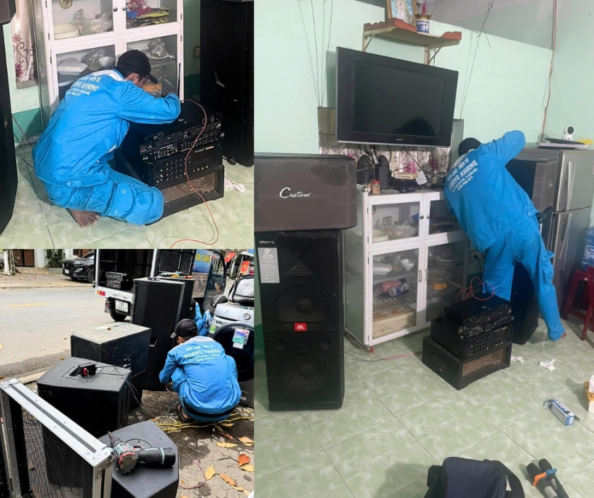 sửa loa Sơn Tịnh