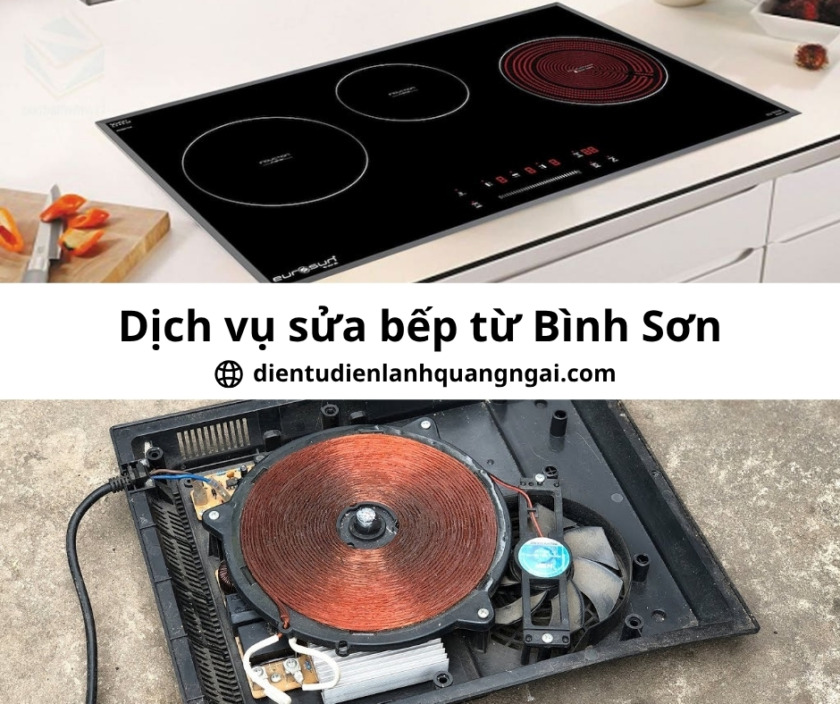 Dịch vụ sửa bếp từ Bình Sơn