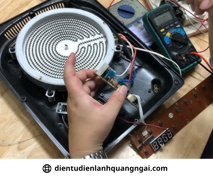 Dịch vụ sửa bếp từ Sơn Tịnh