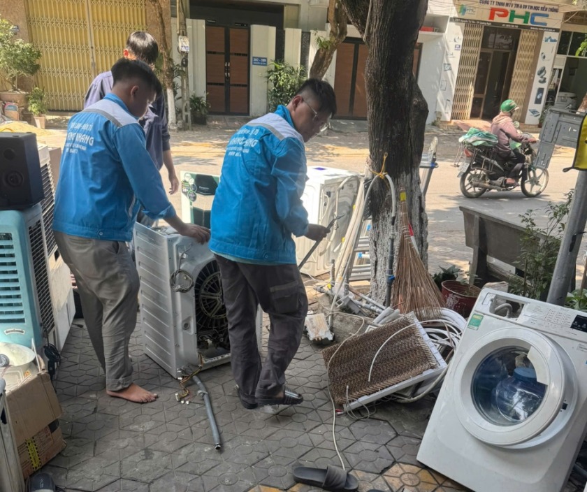 sửa máy giặt tại Bình Sơn