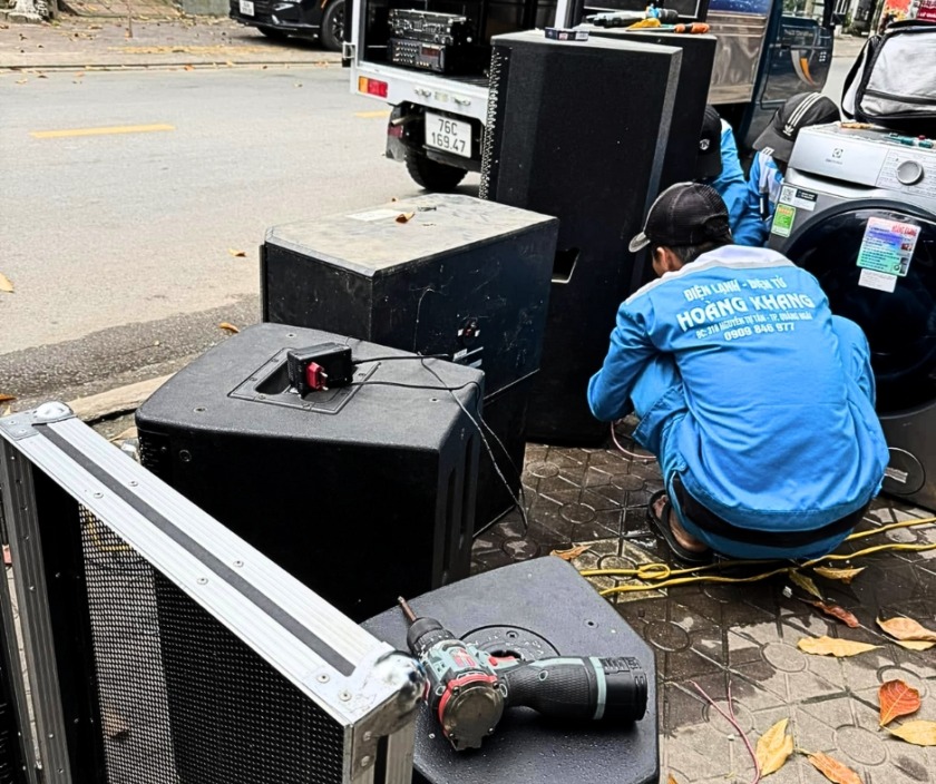 Sửa loa Quảng Ngãi tại nhà