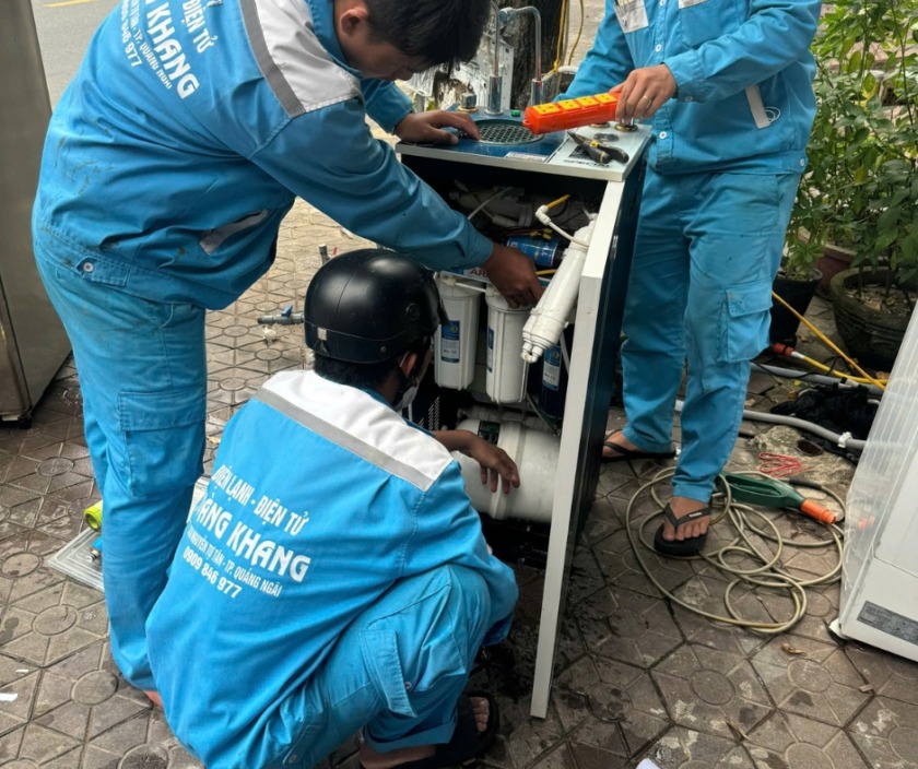 Sửa máy lọc nước Quảng Ngãi nhanh chóng tại nhà