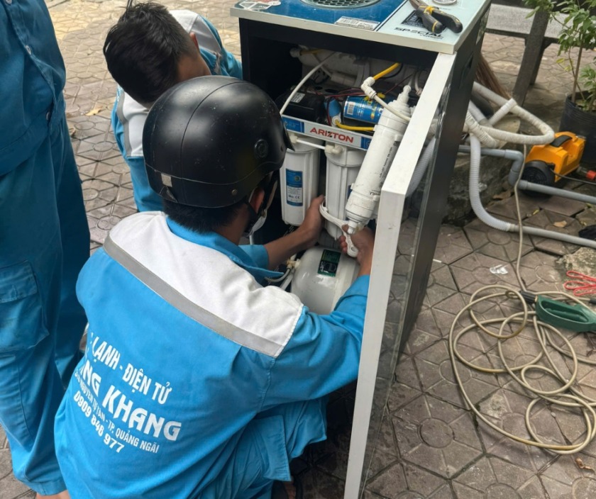 sửa máy lọc nước Sơn Tịnh Sửa máy lọc nước Sơn Tịnh nhanh chóng tại nhà