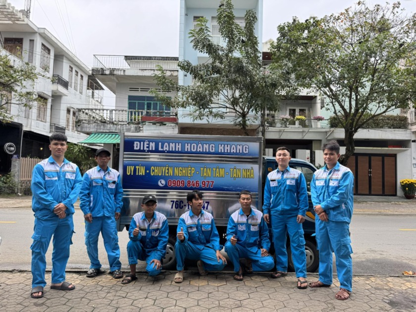 sửa tủ lạnh Bình Sơn Điện lạnh Quảng Ngãi - Hoàng Khang
